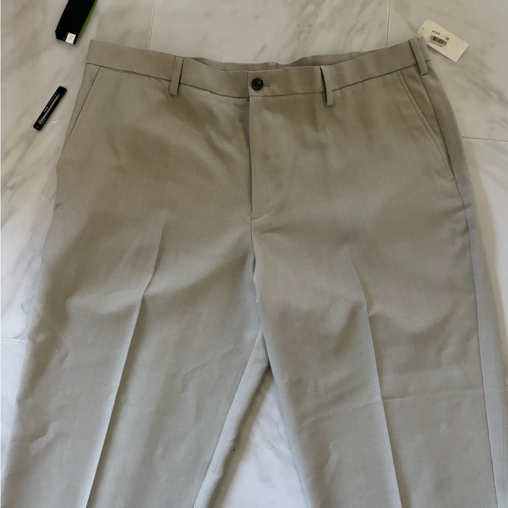 Men's khaki pattern Golf Pants
